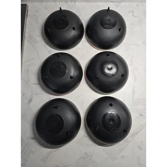 MCM Therm-O-Bowl Reinecke Design Set of 6 Sputnik Multicolor Atomic Bowls 5.5" - Picture 7 of 15